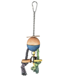 Adventure Bound Hide Ball Hanging Foraging Parrot Toy